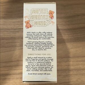 PLouise Milk It Melt Makeup Remover in Coconut Cake